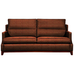 Duresta Barnes Large Sofa Polka Burnt Orange